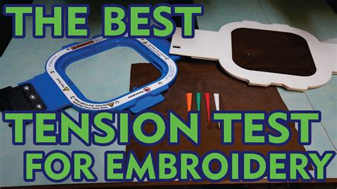 h tension test|embroidery machine tension test free.